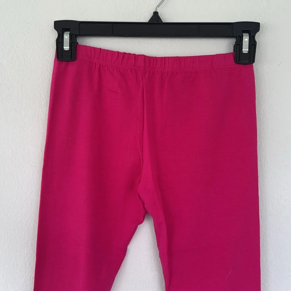 The Children’s Place girl’s pink pull on elastic waist leggings size large 10/12